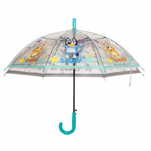 Ombrello Bluey Apertura Automatica Manico Ergonomico Accessorio per la Pioggia Bambini