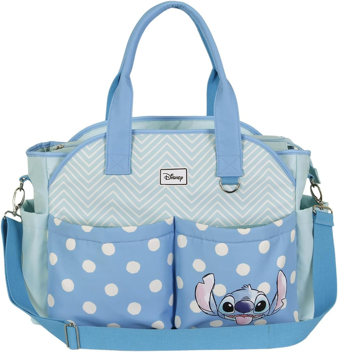 Borsa da Passeggino Stitch DISNEY Linea Mommy con Tracolla e Ganci per Carrozzina - 05928