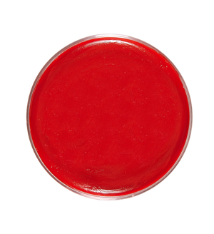 Fondotinta Cremoso Rosso in Vaschetta da 25 Gr. Accessorio per Make-Up Trucco Travestimenti Cosplay - 02389
