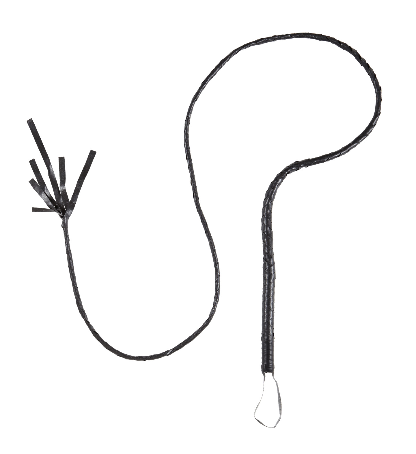 Frusta in Similpelle Autentica 180 CM Accessorio Travestimento Carnevale Cosplay Feste in Maschera - 05383