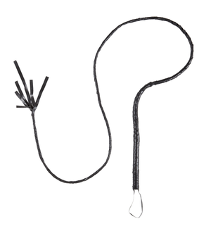 Frusta in Similpelle Autentica 180 CM Accessorio Travestimento Carnevale Cosplay Feste in Maschera - 05383