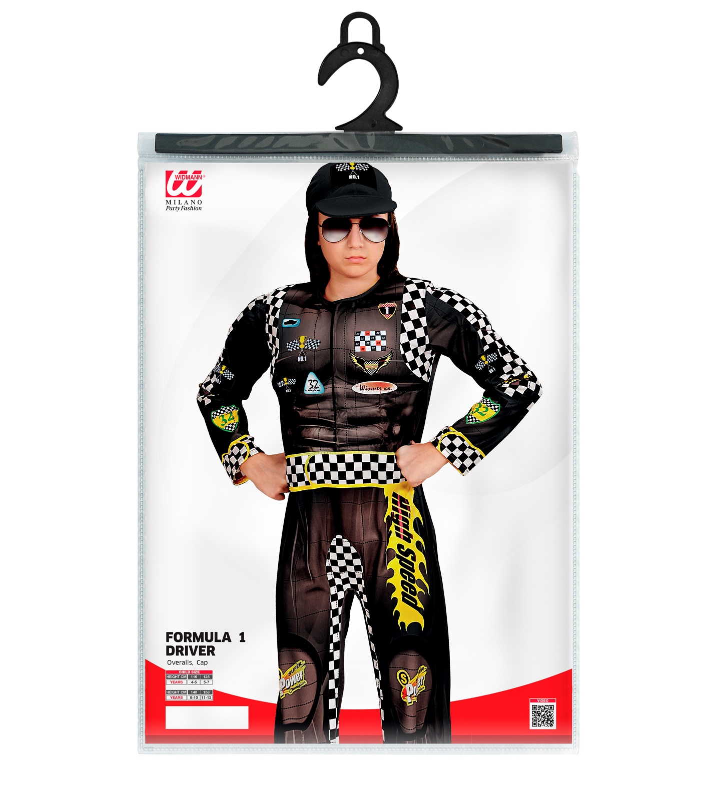 Costume Pilota da Corsa Tuta e Berretto Travestimento Carnevale Cosplay Feste in Maschera -0829