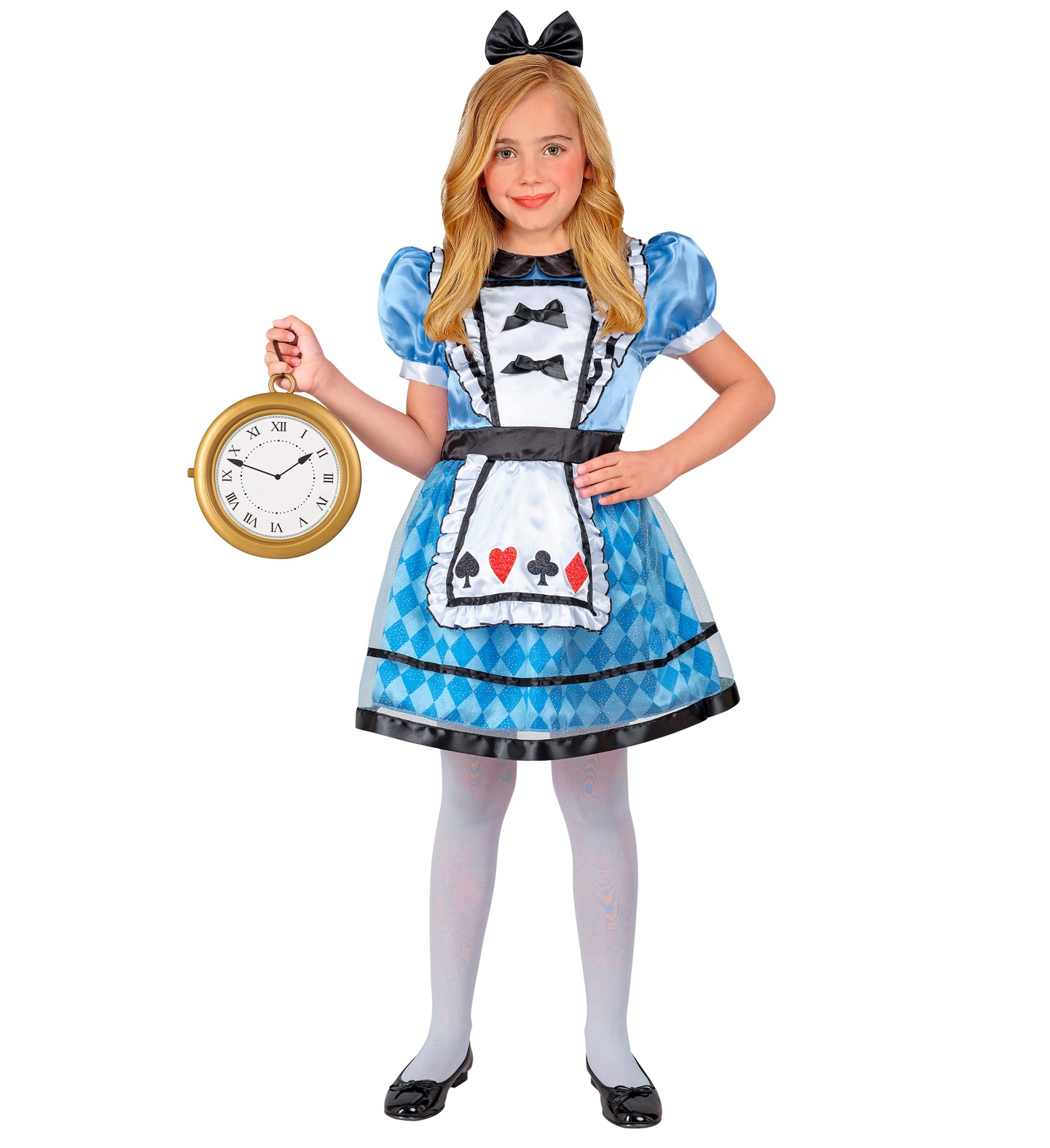 Costume Wonderland Girl Travestimento Carnevale Cosplay Alice Nel Paese Delle Meraviglie - 2209
