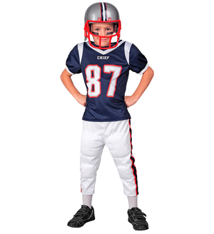 Costume Giocatore di Football Americano Travestimento Carnevale Cosplay Feste in Maschera - 2472
