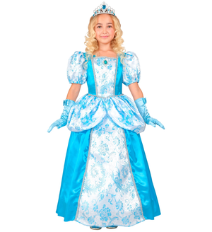 Costume Principessa Abito Lungo Travestimento Carnevale Feste in Maschera Cosplay Cenerentola - 2763