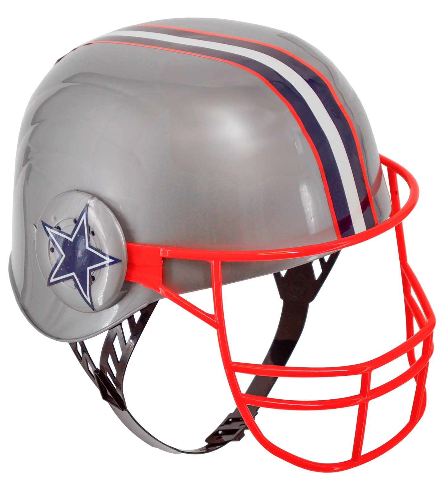 Casco Football Americano in Plastica Dura Accessorio Travestimenti Carnevale Cosplay - 29151