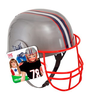 Casco Football Americano in Plastica Dura Accessorio Travestimenti Carnevale Cosplay - 29151