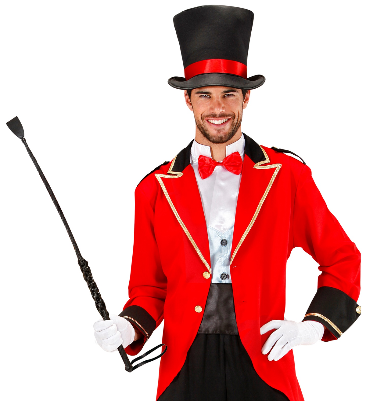 Frustino in Similpelle 60 CM Accessorio Scenico Travestimenti Carnevale Cosplay - 8498s