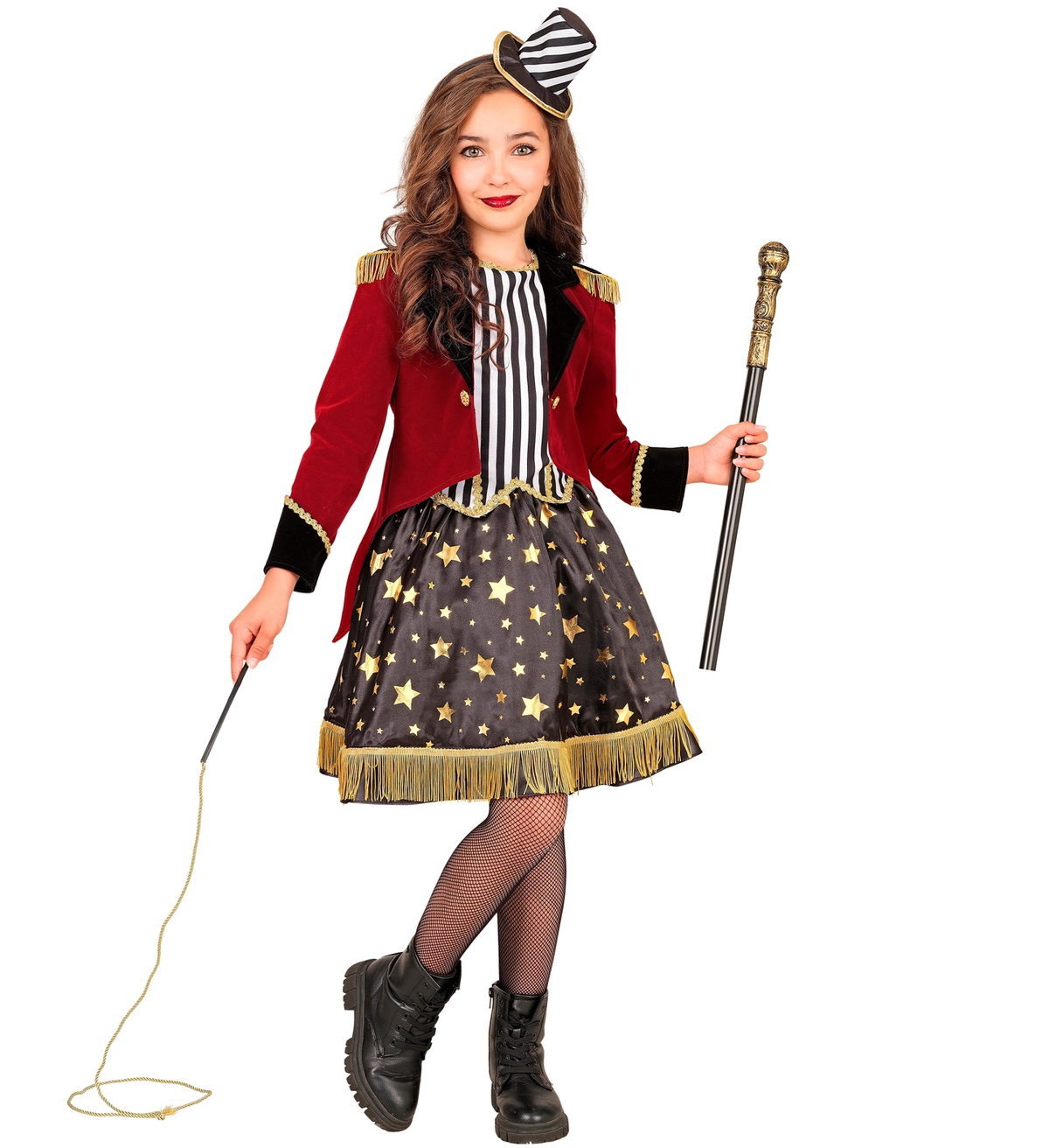 Costume Direttrice di Circo Travestimento Carnevale Cosplay Feste in Maschera - 9153