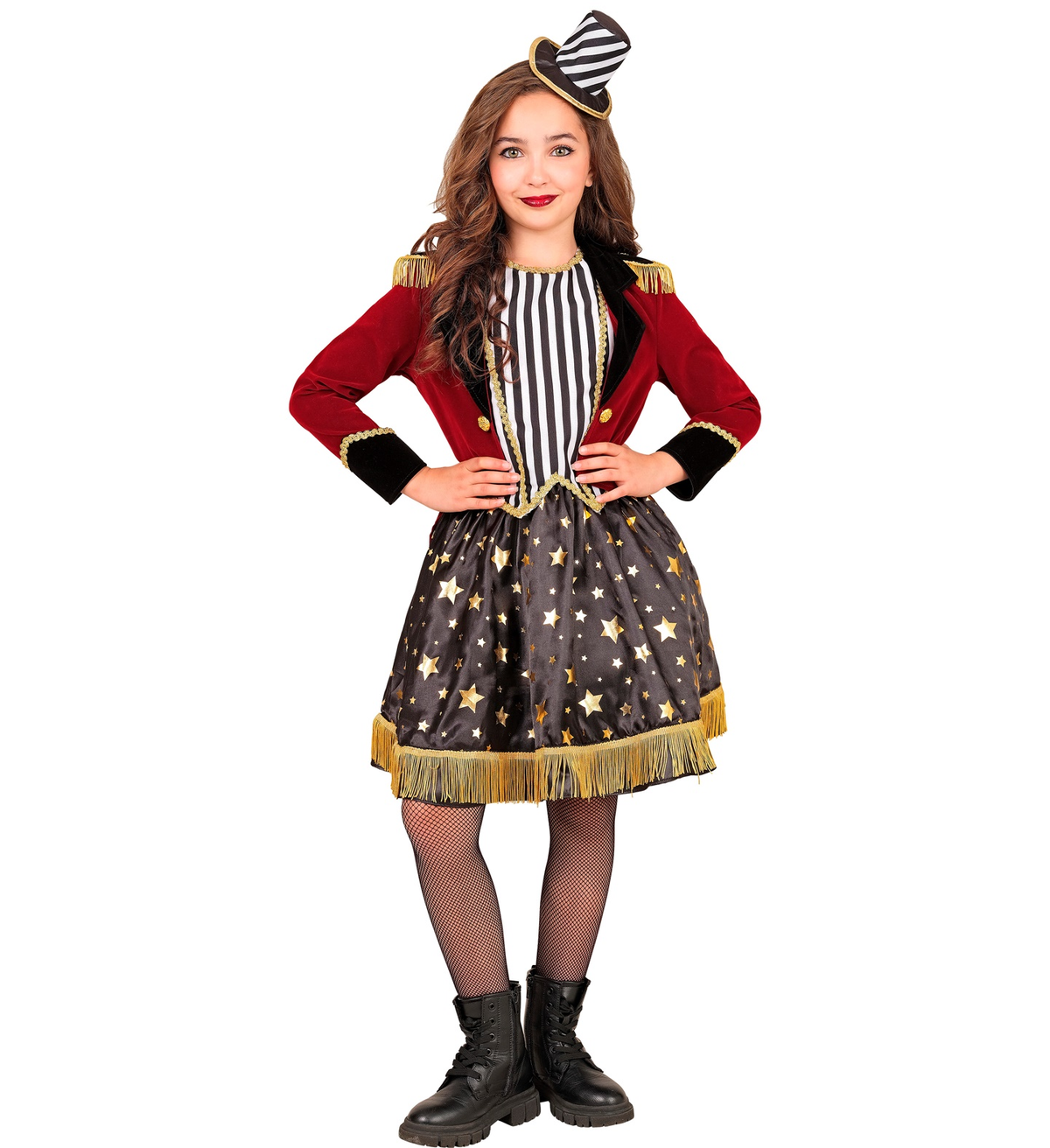 Costume Direttrice di Circo Travestimento Carnevale Cosplay Feste in Maschera - 9153