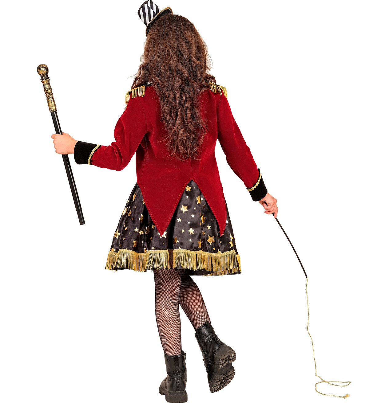 Costume Direttrice di Circo Travestimento Carnevale Cosplay Feste in Maschera - 9153