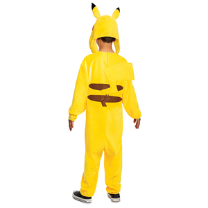 Costume Pikachu Pokémon Tuta Deluxe e Copricapo Travestimento Carnevale Cosplay Feste in Maschera - 90163