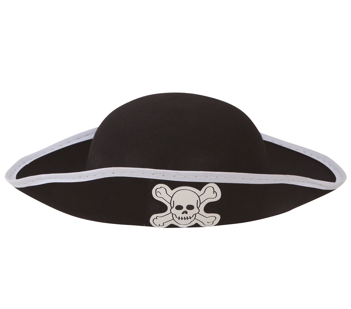 Cappello da Pirata con Teschio Accessorio Travestimento Carnevale Feste in Maschera - 13555