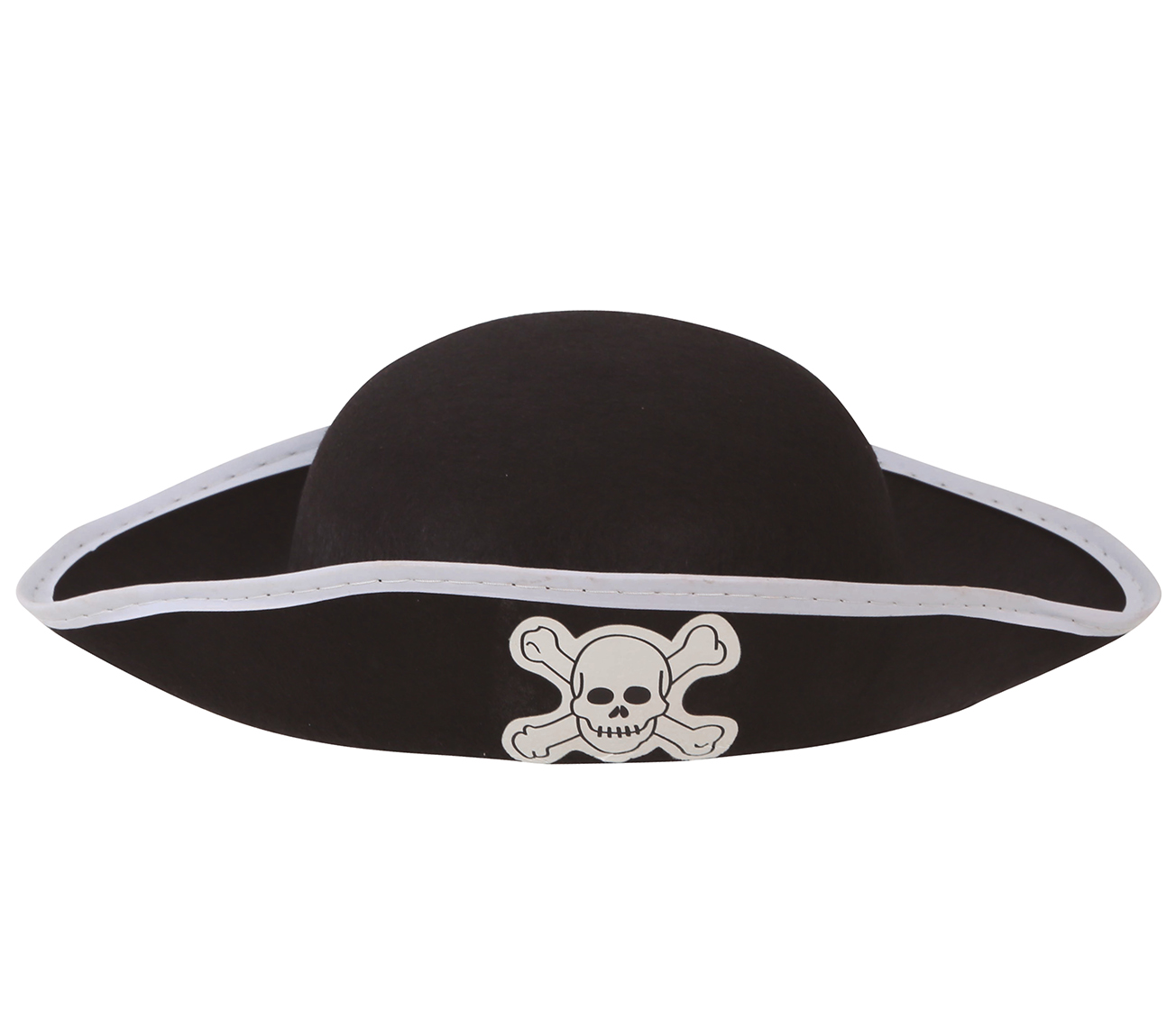 Cappello da Pirata con Teschio Accessorio Travestimento Carnevale Feste in Maschera - 13555