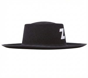 Cappello Bandito Mascherato Accessorio Travestimento Carnevale Cosplay Zorro - 13560