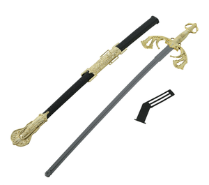 Spada Nobile con Fodero Decorato 72 CM Accessorio Travestimento Cosplay Carnevale - 16140