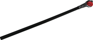 Bastone Artiglio con Sfera Smontabile 78 CM Accessorio Travestimento Carnevale Cosplay - 16483