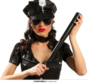 Bastone Manganello Poliziotto 50 CM Accessorio Travestimento Carnevale Cosplay Feste in Maschera- 16672