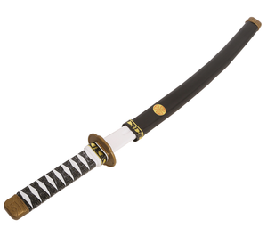 Spada Giapponese con Fodero 59 CM Accessorio Travestimento Cosplay Carnevale Ninja - 18350