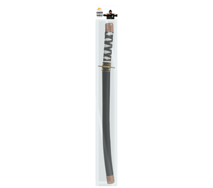 Spada Giapponese con Fodero 59 CM Accessorio Travestimento Cosplay Carnevale Ninja - 18350