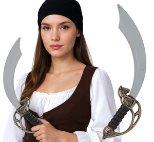 Spada Pirata 45 CM Accessorio Travestimento Carnevale Cosplay Feste in Maschera - 18355