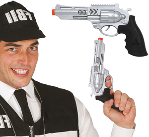 Pistola Giocattolo 28 CM Accessorio Travestimento Carnevale Cosplay Feste in Maschera - 18520