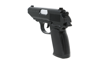 Pistola Giocattolo con Silenziatore 25 CM Accessorio Travestimento Carnevale Cosplay Feste in Maschera - 27025