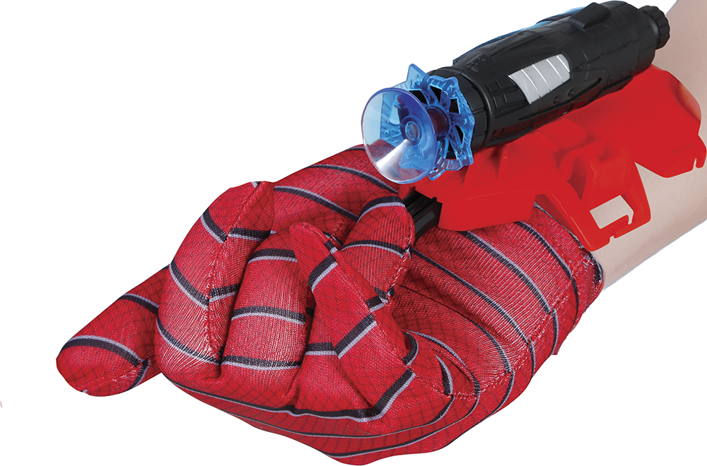 Guanto Lancia Ragno con Ventose Accessorio Gioco Carnevale Cosplay Spiderman - 27352