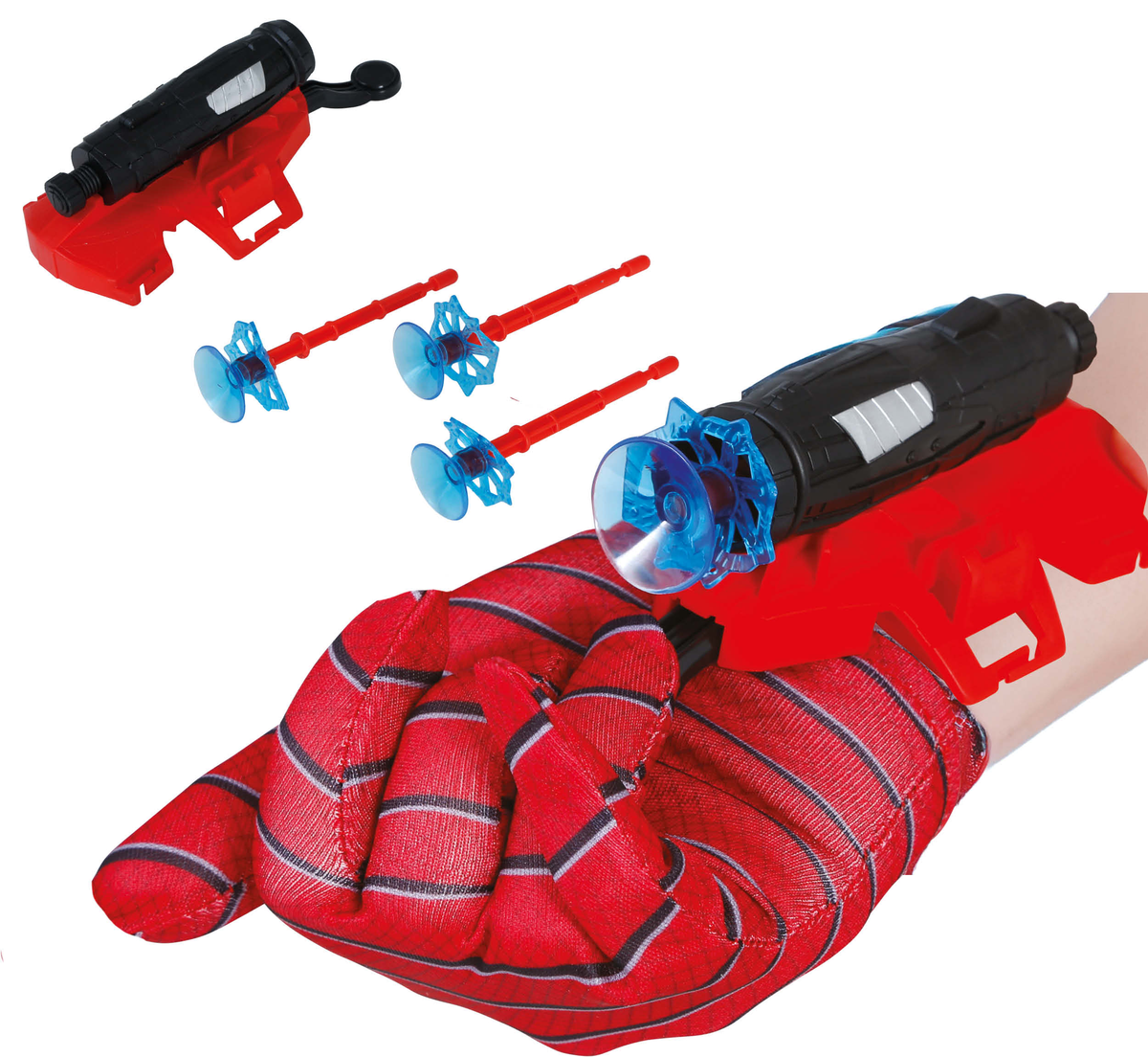 Guanto Lancia Ragno con Ventose Accessorio Gioco Carnevale Cosplay Spiderman - 27352