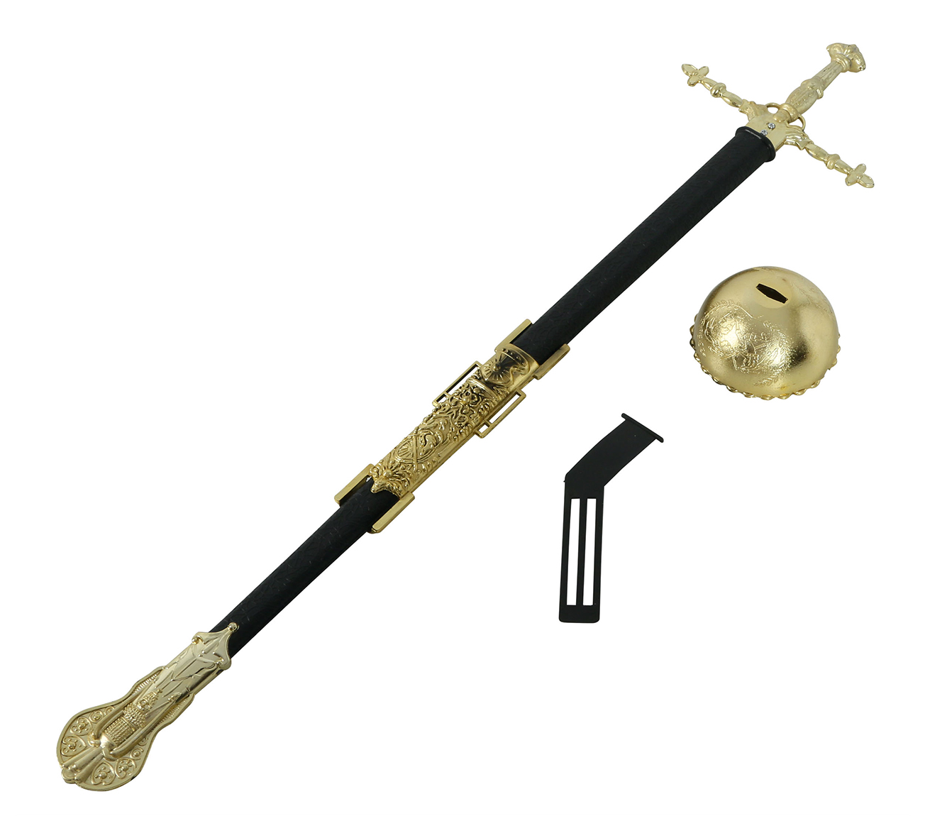 Spada Moschettiere Fioretto 62 CM Accessorio Travestimento Carnevale Cosplay Feste in Maschera - 16454
