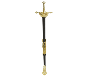 Spada Moschettiere Fioretto 62 CM Accessorio Travestimento Carnevale Cosplay Feste in Maschera - 16454