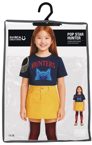 Costume K-Pop Star Hunter Travestimento Carnevale Cosplay Mira Huntrix Cacciatrice - 7879