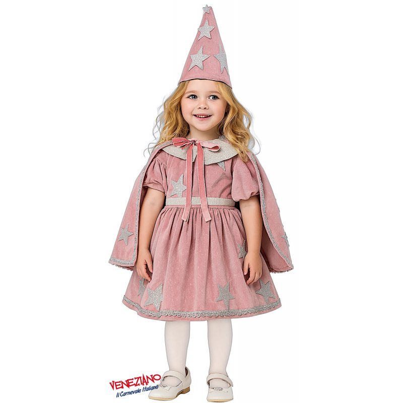 Vestito Carnevale Fatina Incantata Costume Travestimento Bambina-28139