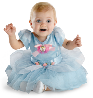 Costume Cenerentola Principesse DISNEY Baby Travestimento Carnevale Vestito Festa in Maschera - 129569