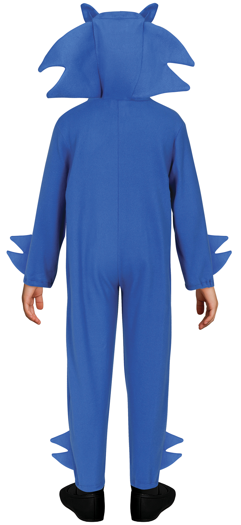 Costume da Riccio Blu Tuta con Cappuccio Travestimento Carnevale Cosplay Sonic - 8100