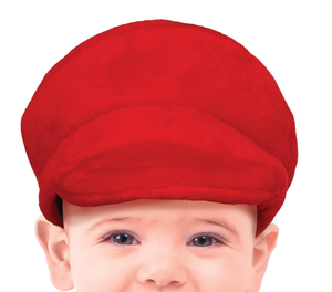 Costume da Macchinista Treno Idraulico Tuta Berretto Travestimento Carnevale Cosplay Super Mario- 8200