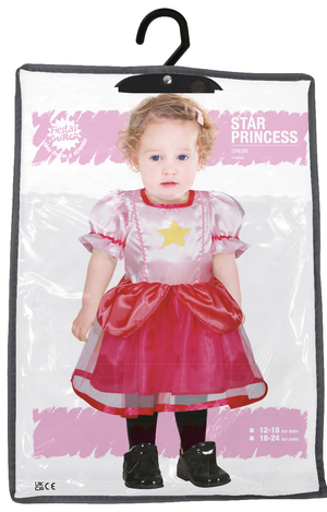 Costume Principessa Stella Abito Travestimento Carnevale Cosplay Peach- 8206