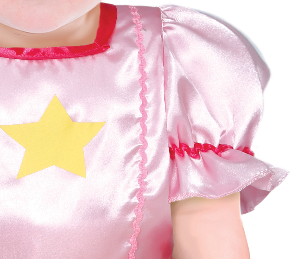 Costume Principessa Stella Abito Travestimento Carnevale Cosplay Peach- 8206