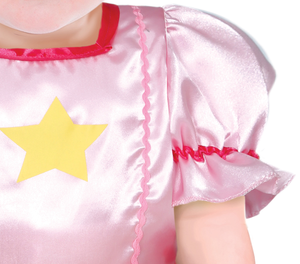 Costume Principessa Stella Abito Travestimento Carnevale Cosplay Peach- 8206