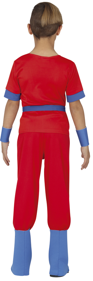 Costume Guerriero Arti Marziali Travestimento Carnevale Cosplay Goku Feste in Maschera - 8276
