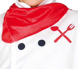 Costume Chef Travestimento Cuoco Unisex Carnevale Cosplay Feste in Maschera - 8336