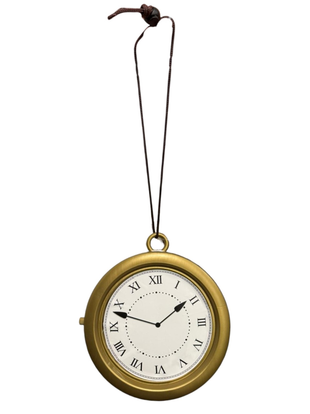 Orologio Gigante da Taschino 20 CM Accessorio Travestimento Carnevale Festa in Maschera Cosplay Bianconiglio - 18217