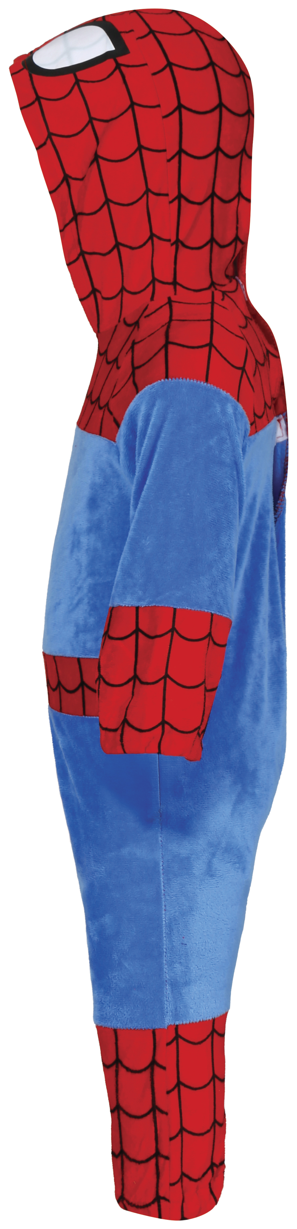 Costume Baby Eroe Tuta con Cappuccio Travestimento Carnevale Feste in Maschera Cosplay Spiderman - 7607