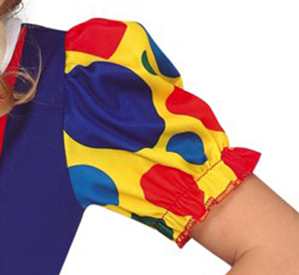 Costume Clown Abito Travestimento da Pagliaccio Carnevale Cosplay Feste in Maschera - 7750