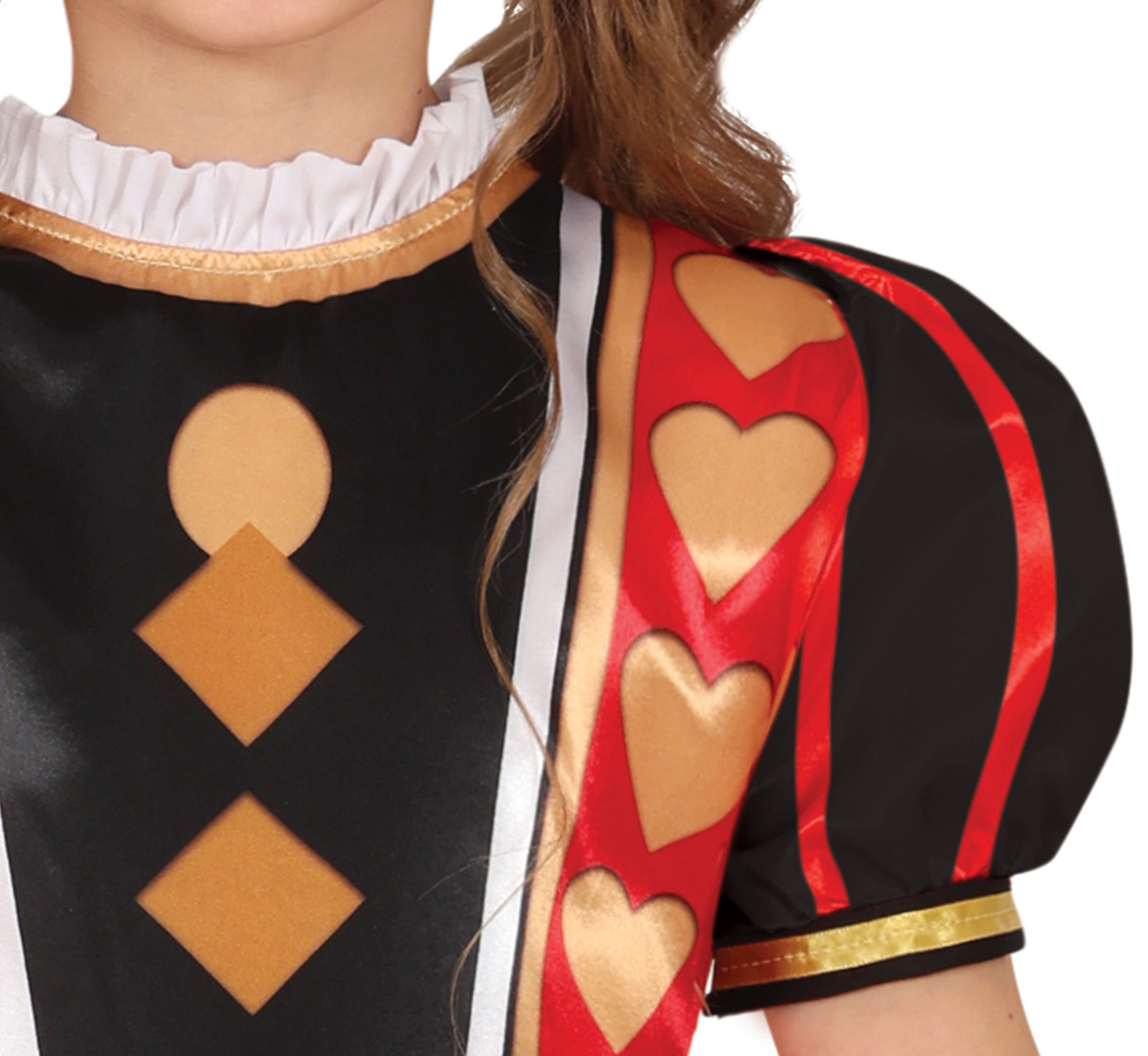Costume Regina di Quadri Abito Travestimento Carnevale Cosplay Feste in Maschera - 7846