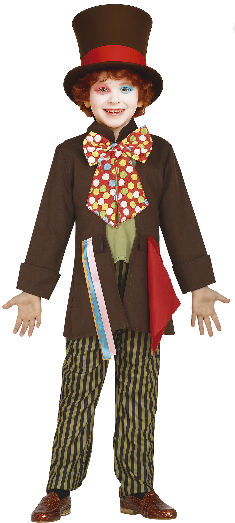 Costume Sarto Pazzo Travestimento Carnevale Feste in Maschera Cosplay Cappellaio Matto - 8361