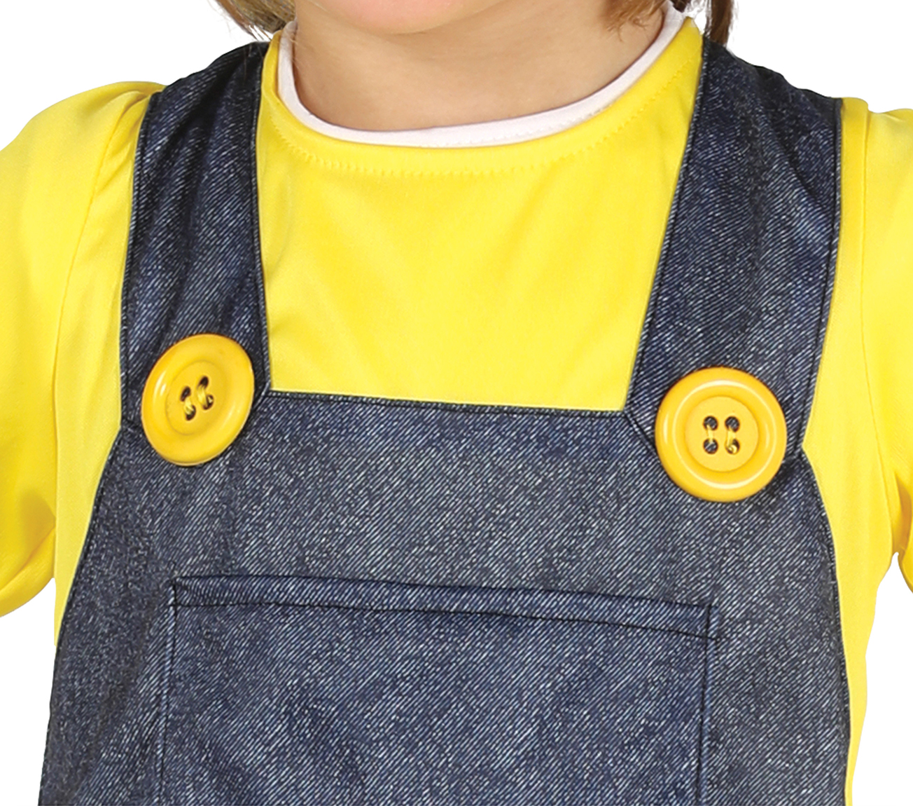 Costume Aiutante Giallo Travestimento Carnevale Feste in Maschera Cosplay Minions - 8762