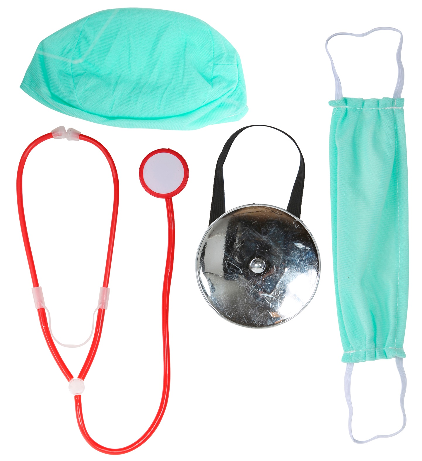 Set Travestimento Dottore 4 Pezzi Accessori Costume Carnevale Cosplay Feste a Tema - 00318