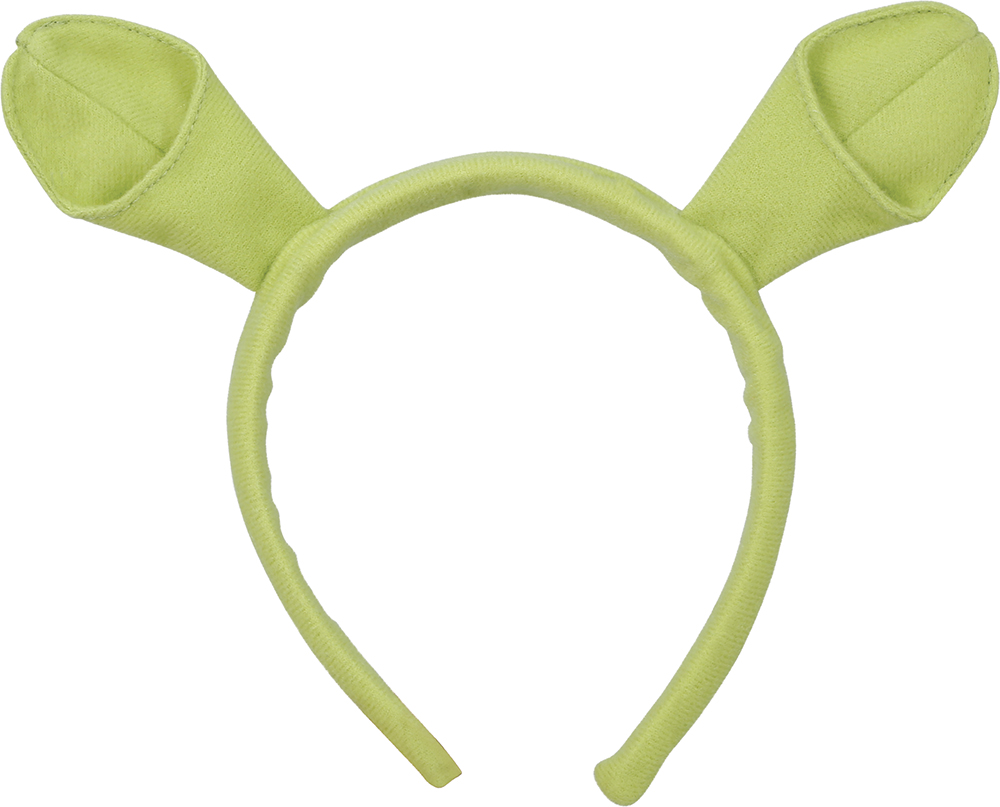Cerchietto Orecchie Mostro Verde Accessorio Travestimento Carnevale Cosplay Fiona - 23095