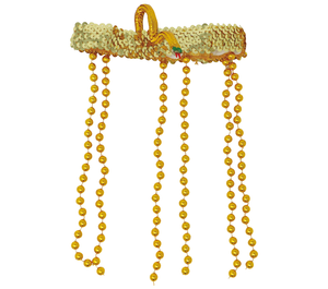 Diadema Cleopatra Regina Egiziana Accessorio Travestimento Carnevale Cosplay Feste in Maschera - 16873